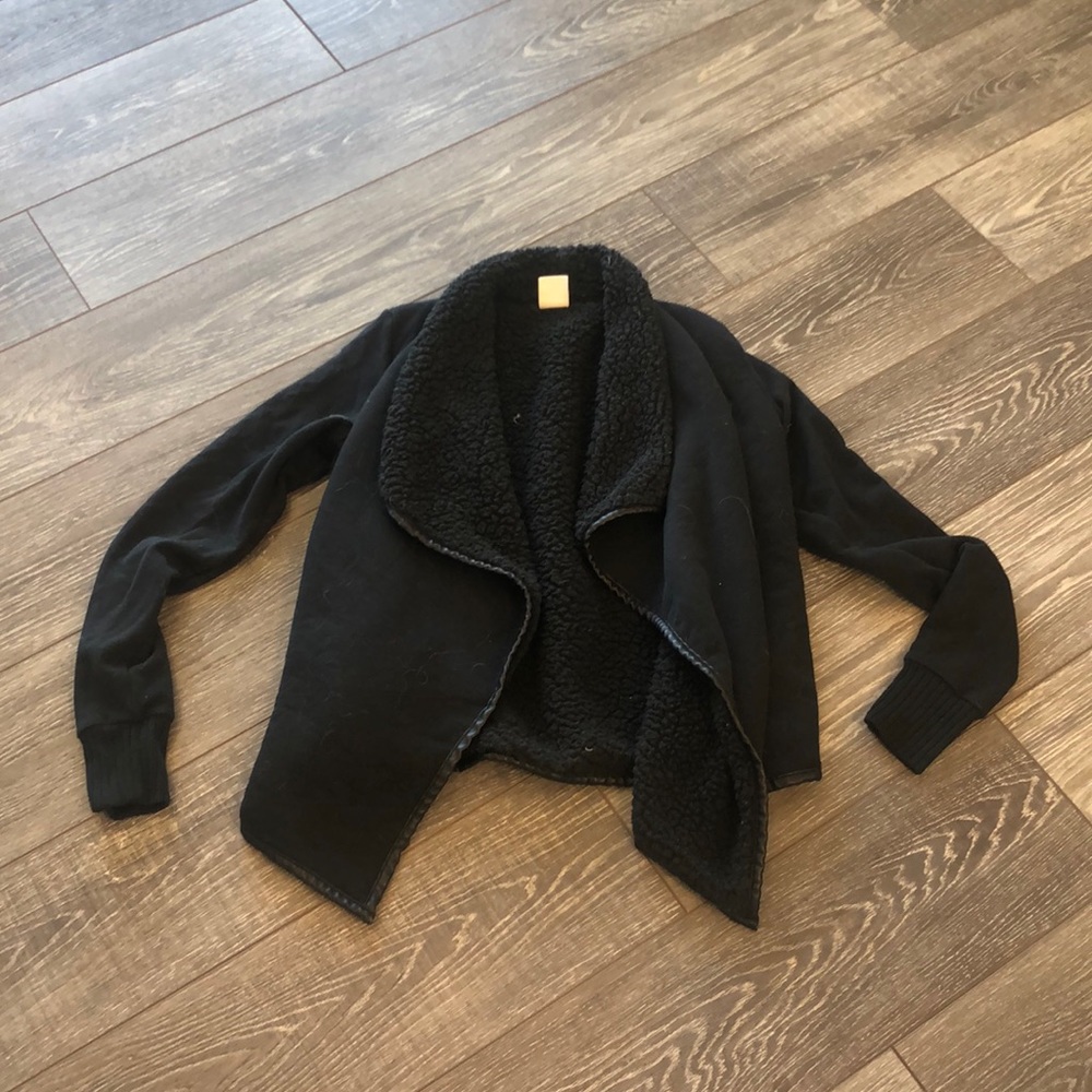 Abercrombie & Fitch Sherpa lined jacket sweater
